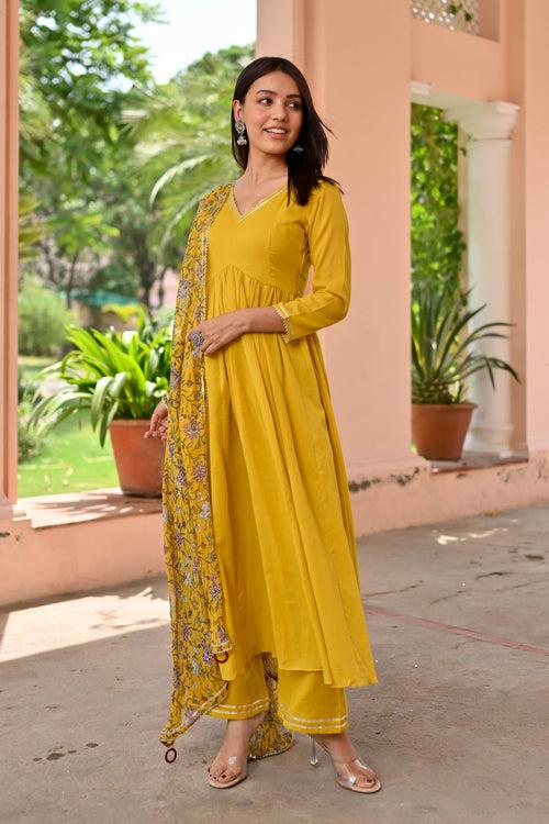 Riti Cotton Suit Set Trio