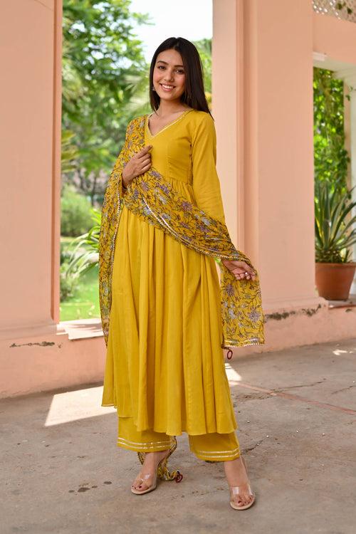 Riti Cotton Suit Set Trio