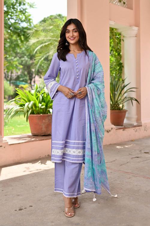 Darshini Cotton Suit Set of 3