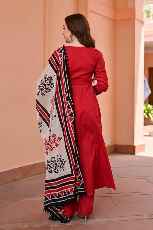 Aryahi Cotton Suit Set Trio