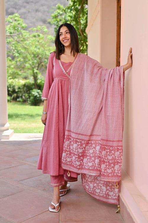 Urvi Trio Cotton Suit Set