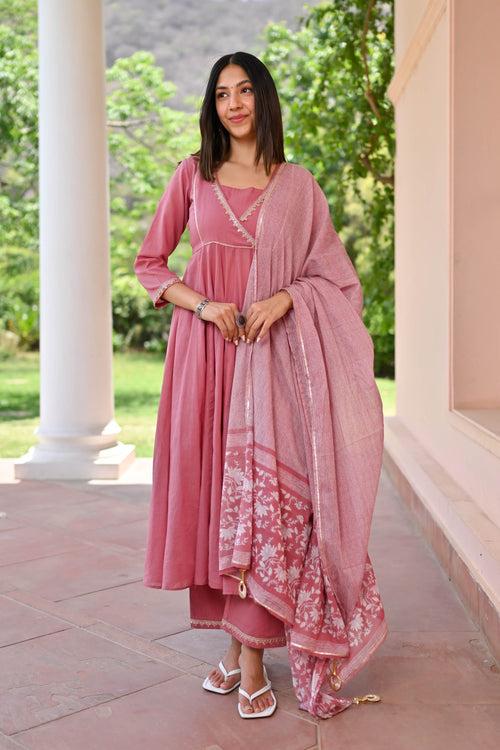 Urvi Trio Cotton Suit Set