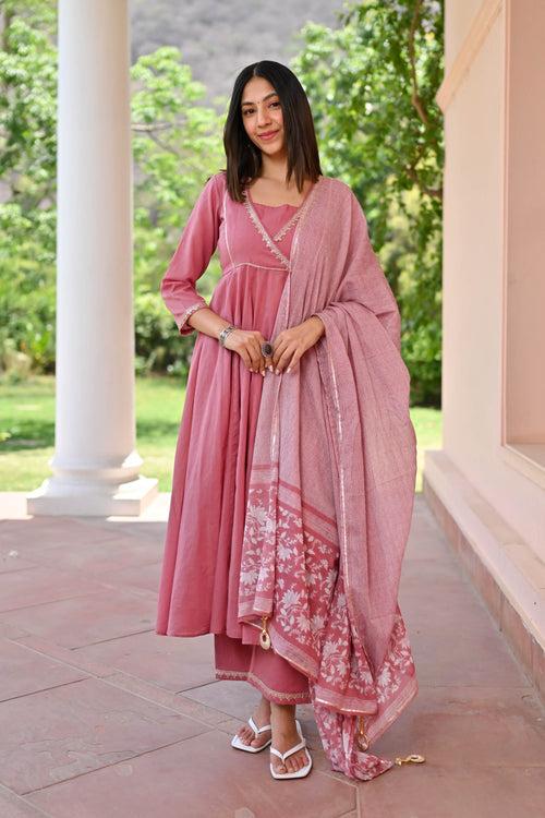 Urvi Trio Cotton Suit Set