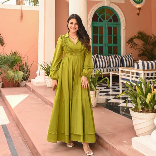 Bunaai Eleanor Elegance Cotton Dress