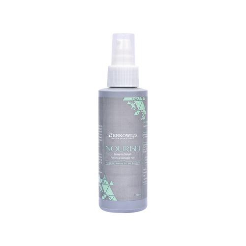 BERKOWITS Nourish Leave-in Serum With Vitamin E, Jojoba & Almond Oil For Dry And Damaged Hair, 100 Ml