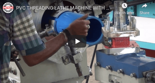 PVC Threading 8 ft 10 Inch Bore Lathe Machine