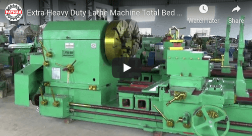 Extra Heavy Duty Lathe Machine