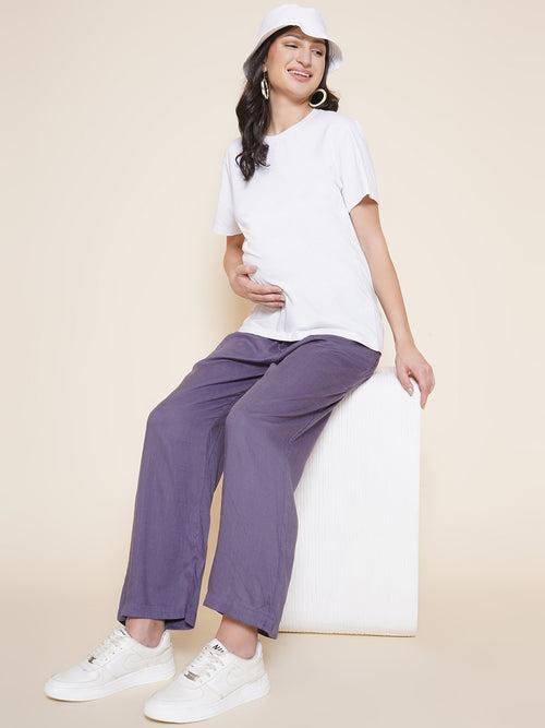 Purple Maternity and Nursing Loungwear