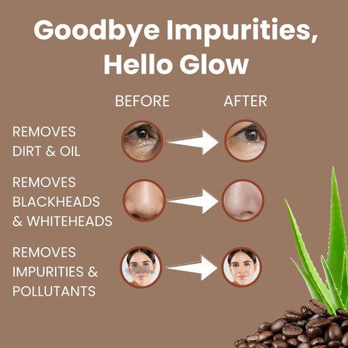 Jaquline USA Coffee Peel Off Face Mask| All Skin Types| Deep Cleansing| Removes Tan -100ml