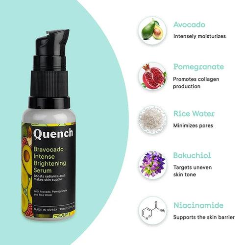 Quench Bravocado Intense Brightening Serum, 30gm