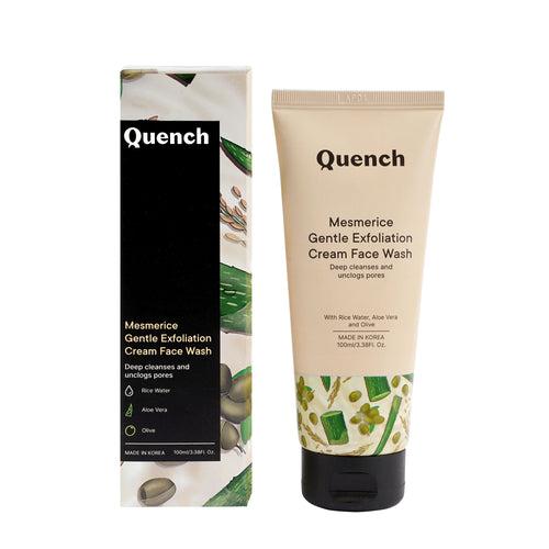 Quench Botanics Mesmerice Gentle Exfoliation Cream Face Wash , 100ml