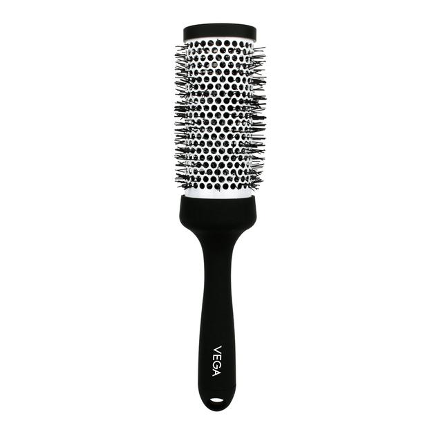 Vega Hot Curl Brush (India's No.1* Hair Brush Brand) for Hair Styling, Drying, Healthy Hair and Add Volume Medium (H2-PRM)