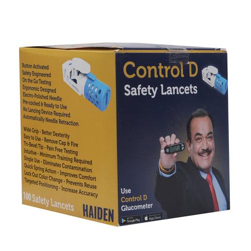 Control D 100 Safety Lancets