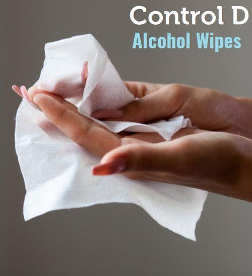 Control D Sanitizing Alcohol Hand Wipes