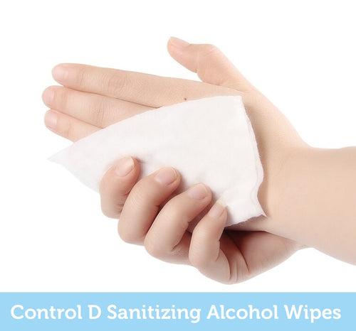 Control D Sanitizing Alcohol Hand Wipes