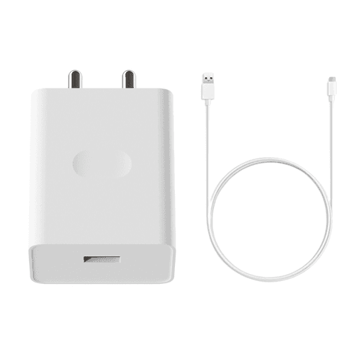Realme Narzo 60X 5G SUPERVOOC 33W Fast Mobile Charger With Type-C Cable White