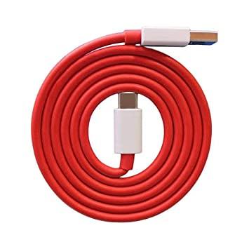 OnePlus Nord CE 3 80W SUPERVOOC Mobile Charger With Dash Type C Cable Red