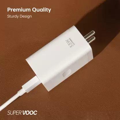 Realme Narzo N55 SUPERVOOC 33W Fast Mobile Charger With Type-C Cable White