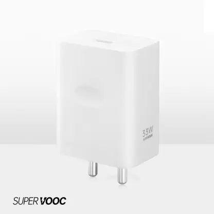 Realme Narzo N55 SUPERVOOC 33W Fast Mobile Charger With Type-C Cable White