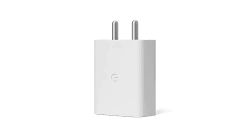 Google Pixel 8 30W USB-C Power Adapter with Type-C to C Cable for Google Pixel Mobile Charger (White)