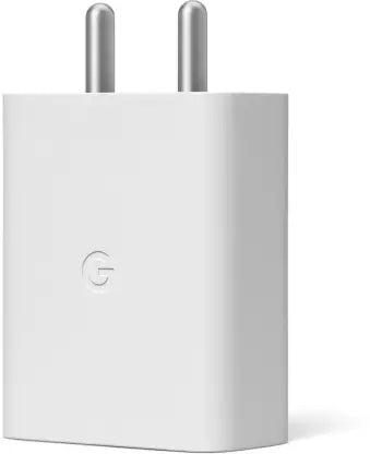 Google Pixel 8 30W USB-C Power Adapter with Type-C to C Cable for Google Pixel Mobile Charger (White)