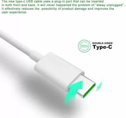 Oppo A18 SUPERVOOC Type C Charge And Data Sync Cable 1 Mt White