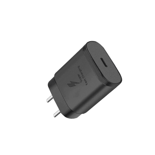 Samsung Galaxy S24 25W Type C-Type-C Adaptive Fast Mobile Charger With Cable Black