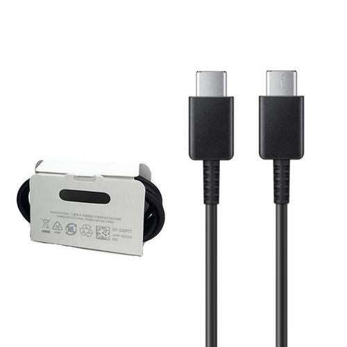 Samsung Galaxy Z Flip5 25W Type C-Type-C Adaptive Fast Mobile Charger With Cable Black