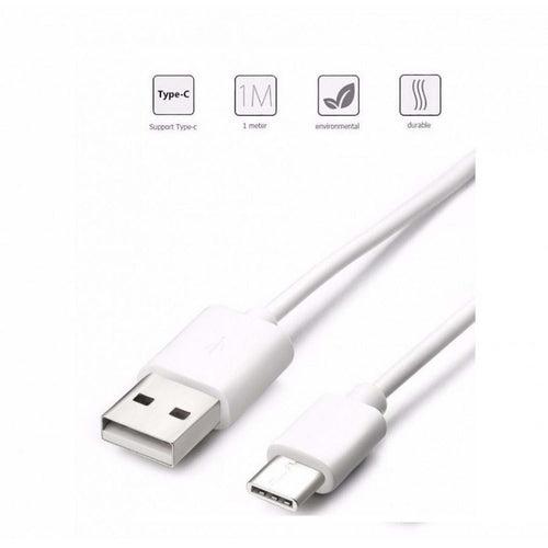 Vivo Y16 Original Type C Cable And Data Sync Cord-White