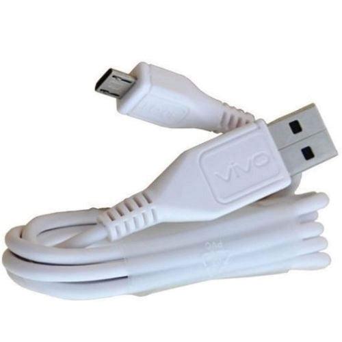 Vivo Y1s Fast Charge And Data Sync 1.2 Mt Micro USB Cable White