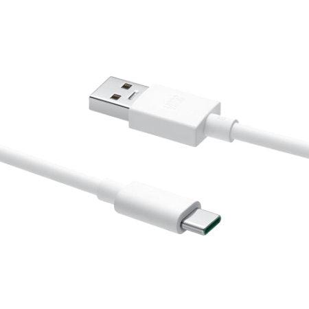 Oppo A96 Vooc Charge And Data Sync Type-C Cable White