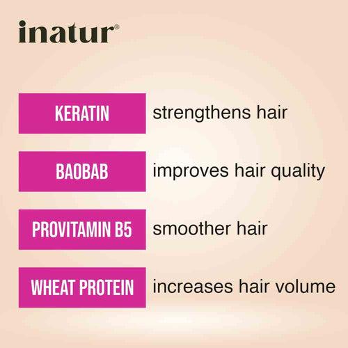 Keratin Hair Strengthening Bundle Offer - Keratin Shampoo + Keratin Hair Mask + Keratin Hair Serum