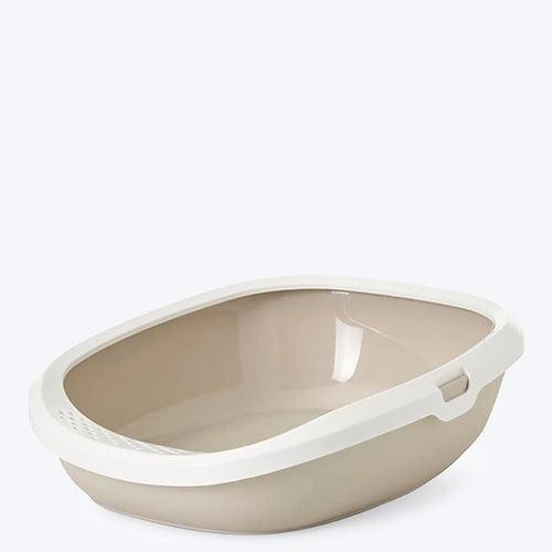 Savic Gizmo Cat Litter Tray+Rim -Medium Mocha