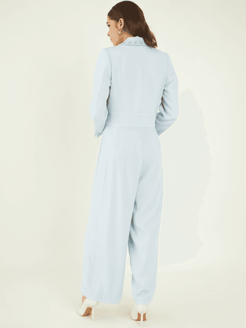 Sky Embellished Power Jumpsuit