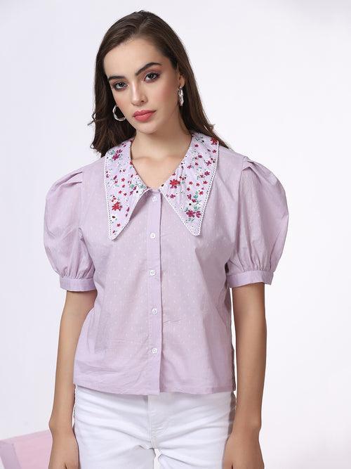 Summer Lilac Top