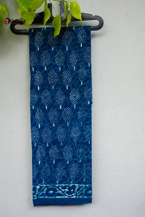 Dilkash Indigo Saree