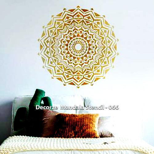 Mandala Art Stencil | Simple Wall Art | Decorze Mandala Stencil 066