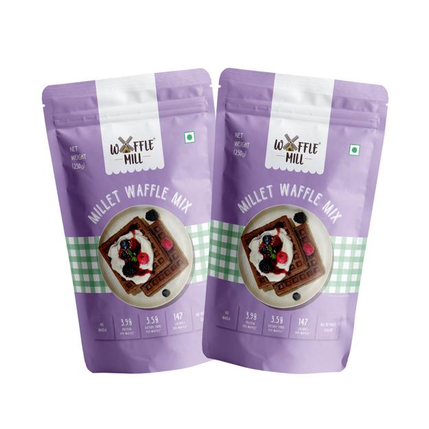 Millet Waffle Mix - Pack of 2