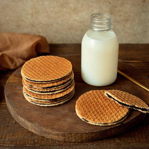 Waffle Cookies - Dark Chocolate - 5 Pieces