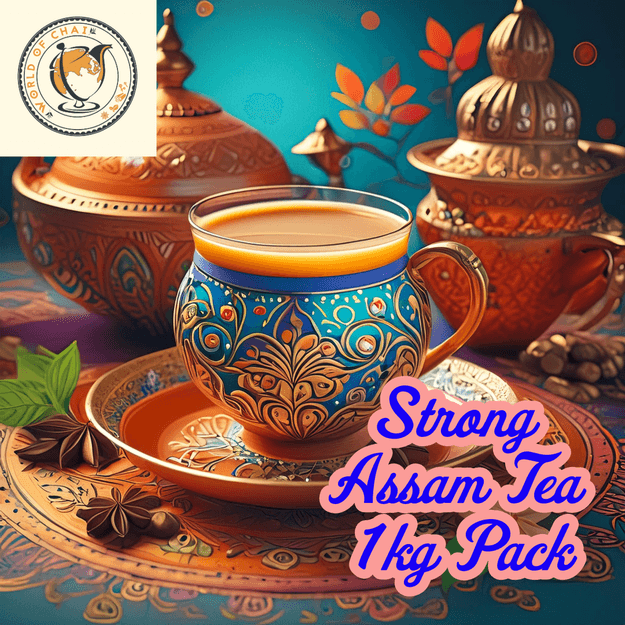 Strong Assam Premium Quality Tea | Rich, Bold Flavor | 100% Natural Loose Leaf | Perfect for Morning Boost