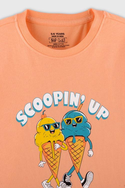 Scoopin'up The Fun Shorts Set