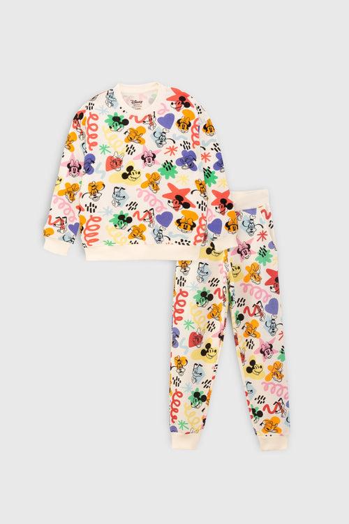 Mickey Graffitti Co-ord set for Family