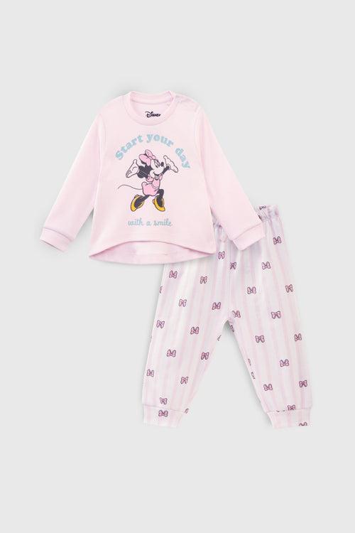 Minnie Striped Pajama Set for Infant