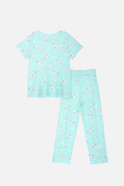 Unicorn Pajama Set For Infant