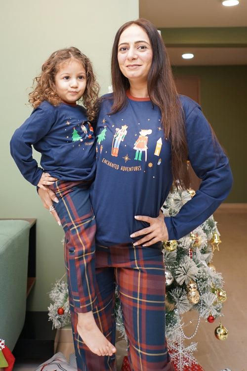 Nutcracker Flannel Pajama Set