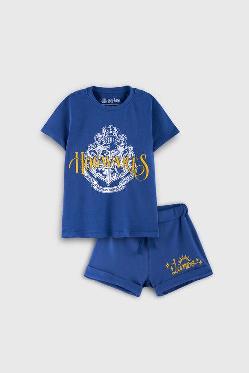 Harry Potter Iconic Lumos Shorts Set