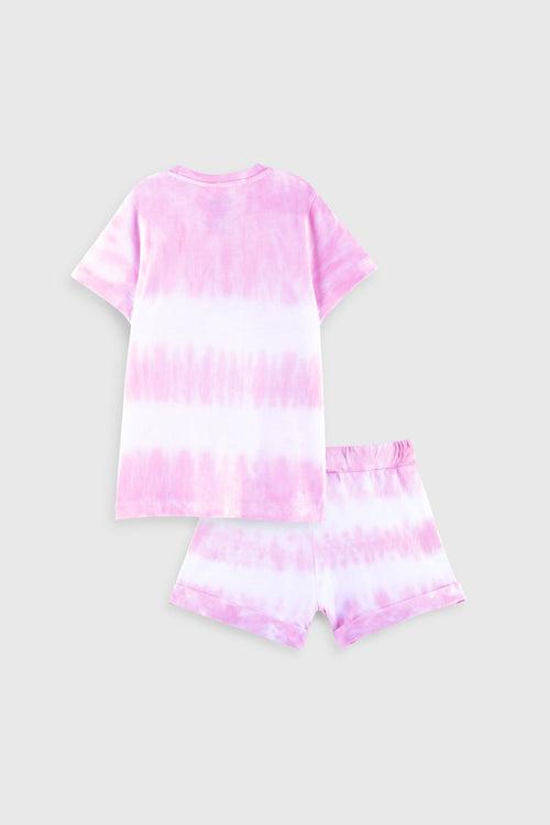 Disney Snow White Classic Tie & Dye Shorts Set