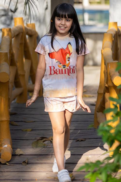 Disney Bambi Classic Tie & Dye Shorts Set