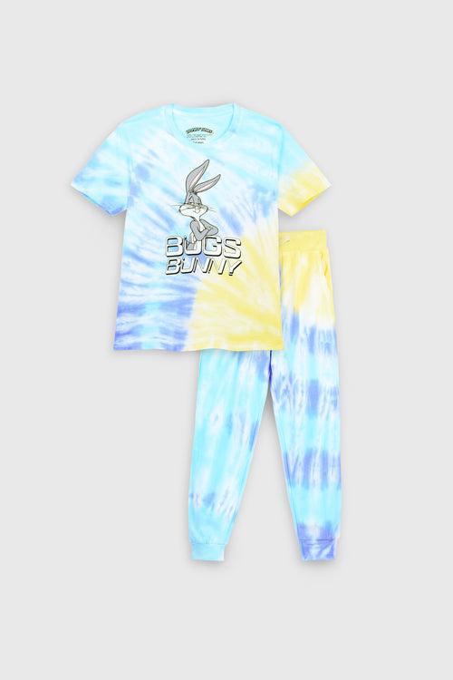 Bugs Bunny Tie & Dye Co-Ord Set for Family