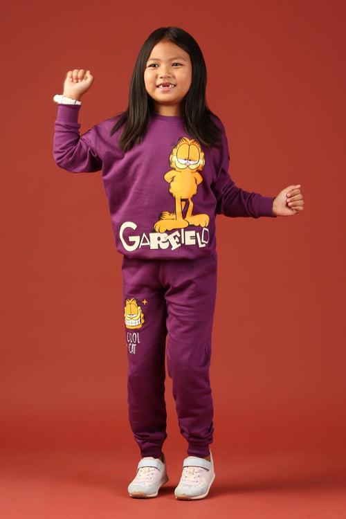 Garfield Classic Purple Co-ord set